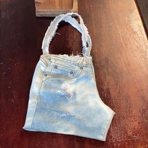 Trendy denim purse👜